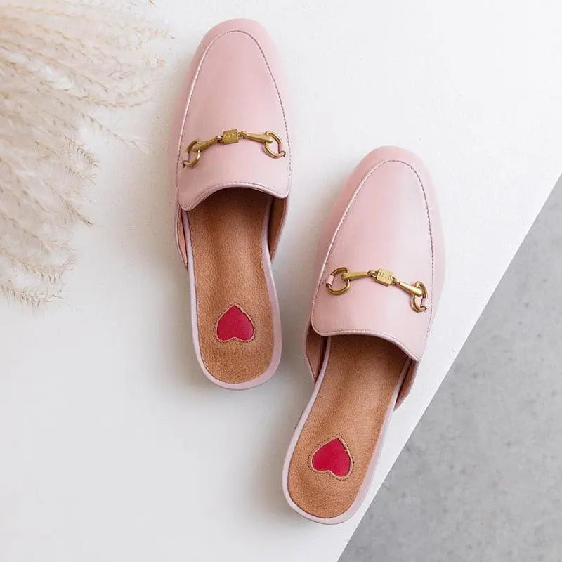 Brand Genuine Leather Slipper