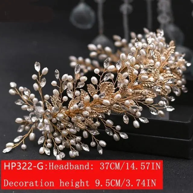 Elegant Silver Bridal Headband | Wedding Headpiece for Women & Bridesmaids