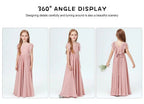 Elegant Prom Style Flower Girl Gown for Weddings & Parties