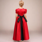 Full Sleeve A-Line Flower Girl Christmas Dress