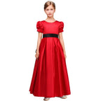 Full Sleeve A-Line Flower Girl Christmas Dress