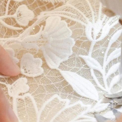 Sexy 2-Piece Mermaid Wedding Dress – Appliqués, Lace Beading & Crystal Belt, Custom Made