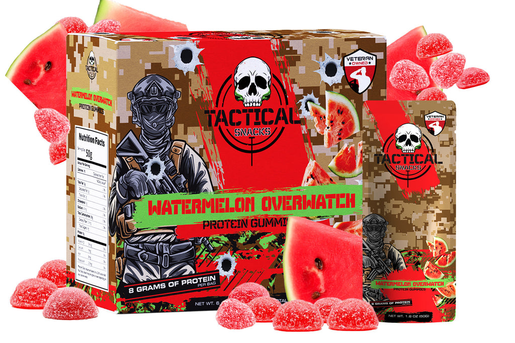 Tactical Snacks Watermelon Overwatch Gummy Candy