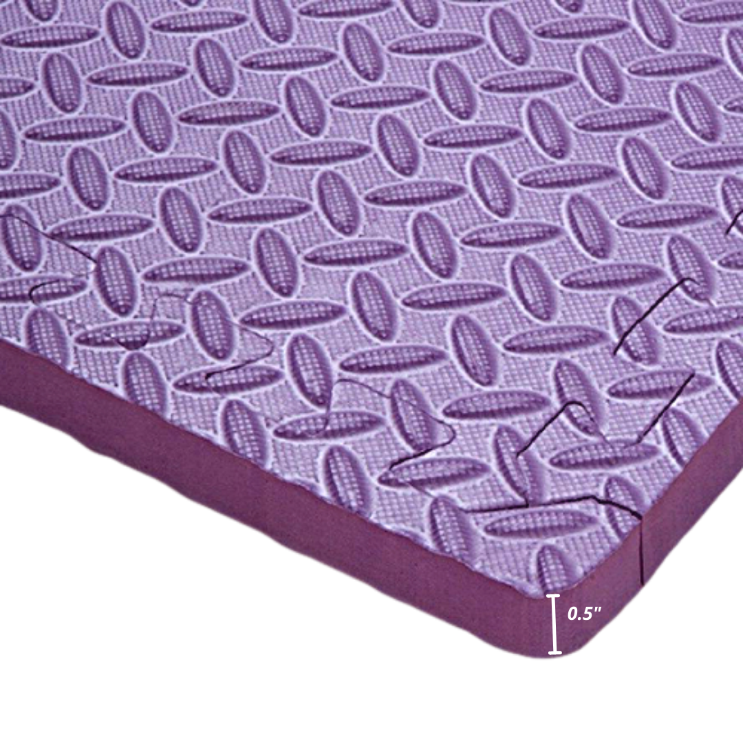 HAJEX Interlocking EVA Foam Gym Floor Mats