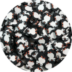 Mini Penguin Fimo Slices