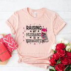 Raising My Husband Is Exhausting Graphic T-Shirt