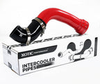 Red Turbo Intercooler Outlet Cold Side Charge Pipe For 2011-2016 Ford Power Stroke 6.7L