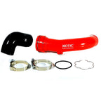 Red Turbo Intercooler Outlet Cold Side Charge Pipe For 2011-2016 Ford Power Stroke 6.7L