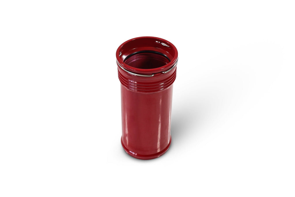 Red Turbo Intercooler Hot & Cold Charge Pipe Combo For 2011-2016 Ford Power Stroke 6.7L