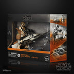 Star Wars The Black Series - The Mandalorian - Speeder Bike Scout Trooper and The Child  (preorder Q4 Pending )