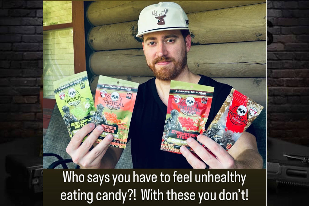 Tactical Snacks Green Apple Rattle Gummy Candy