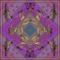 Silk Scarves (celebration) in purple