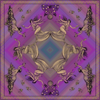 Silk Scarves (celebration) in purple