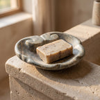 Soap Dish Soapstone Shell