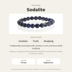 Sodalite E Round Bracelet - 8mm