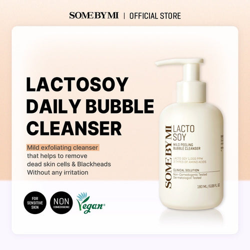 SOME BY MI Lactosoy Mild Bubble Peeling Cleanser 180ml