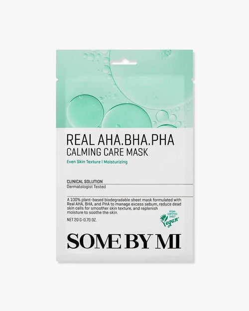 SOME BY MI Real AHA/BHA/PHA Calming Care Mask 20g