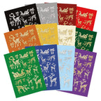 Christmas Stickables Self Adhesive Foiled Reindeer