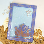 Christmas Stickables Self Adhesive Foiled Reindeer