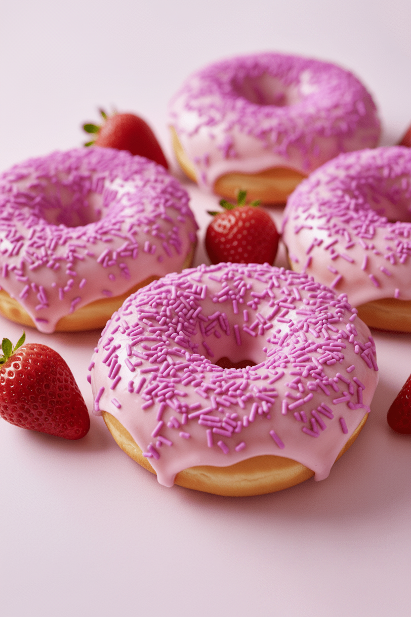 Strawberry-Flavoured Natural Crunchy Sprinkles