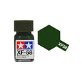 Tamiya Enamel EXF-58 Flat Olive Green Mini Bottle 10mL (1/3oz)