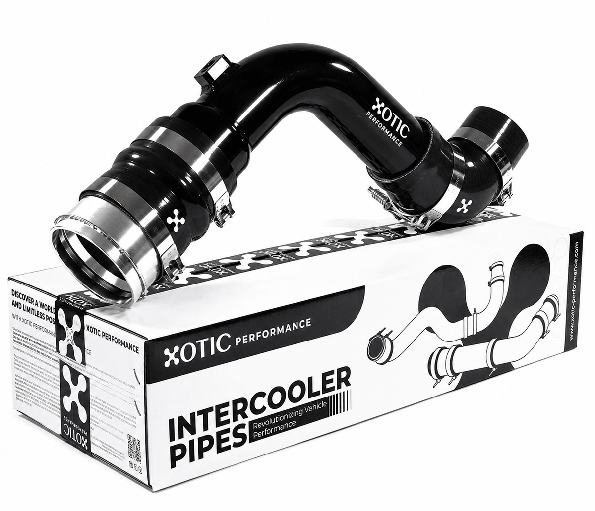 Turbo Intercooler Outlet Cold Side Charge Pipe For 2017-2026 Ford Power Stroke 6.7L