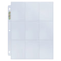 Ultra Pro Silver Series 9-Pocket Page for Standard Size Cards Each
