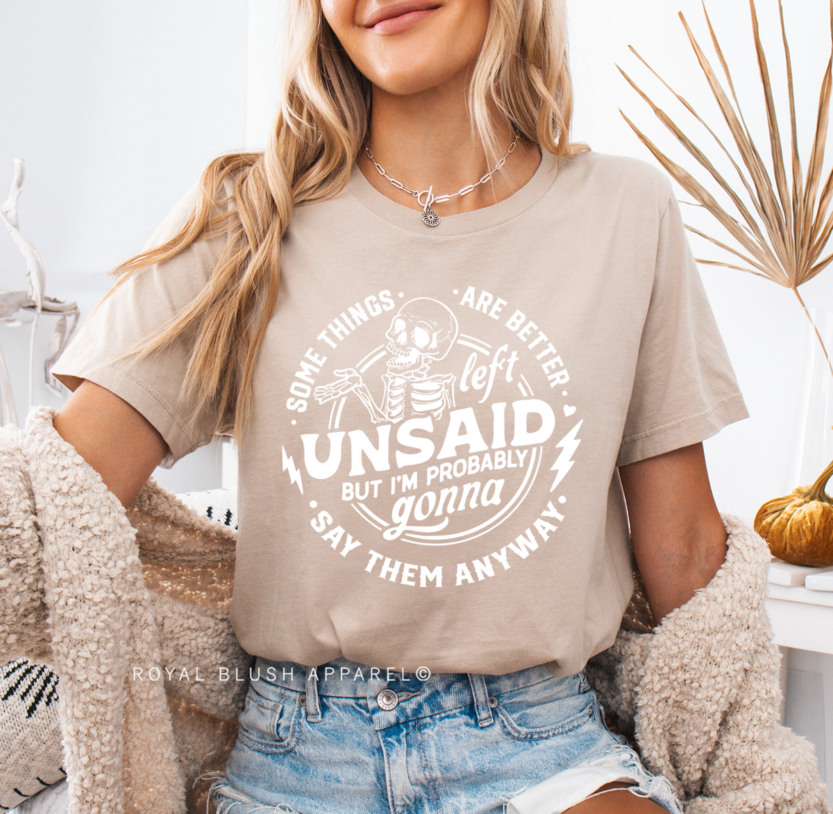 Some Things Are Better Left Unsaid DTF Transfer