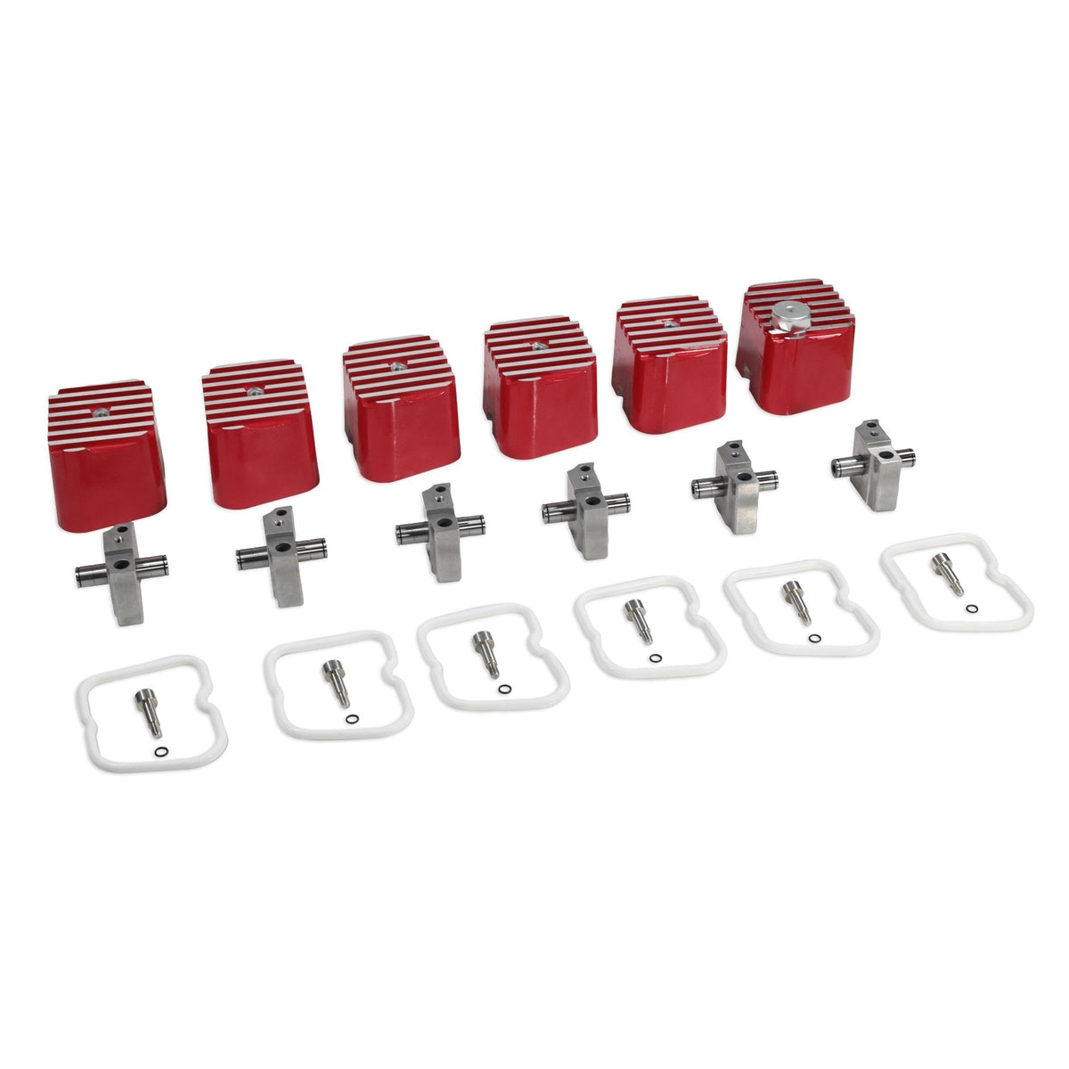 Valve Covers & Rocker Arm Pedestal Assembly Combo Kit for 1989-1998 12V 5.9L Dodge Cummins
