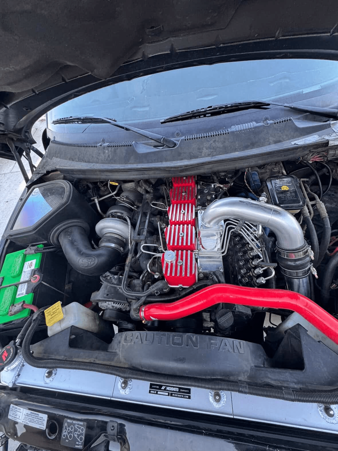 Valve Covers & Rocker Arm Pedestal Assembly Combo Kit for 1989-1998 12V 5.9L Dodge Cummins