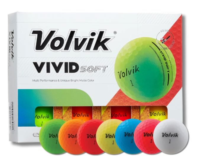 Volvik Vivid Soft Golf Balls