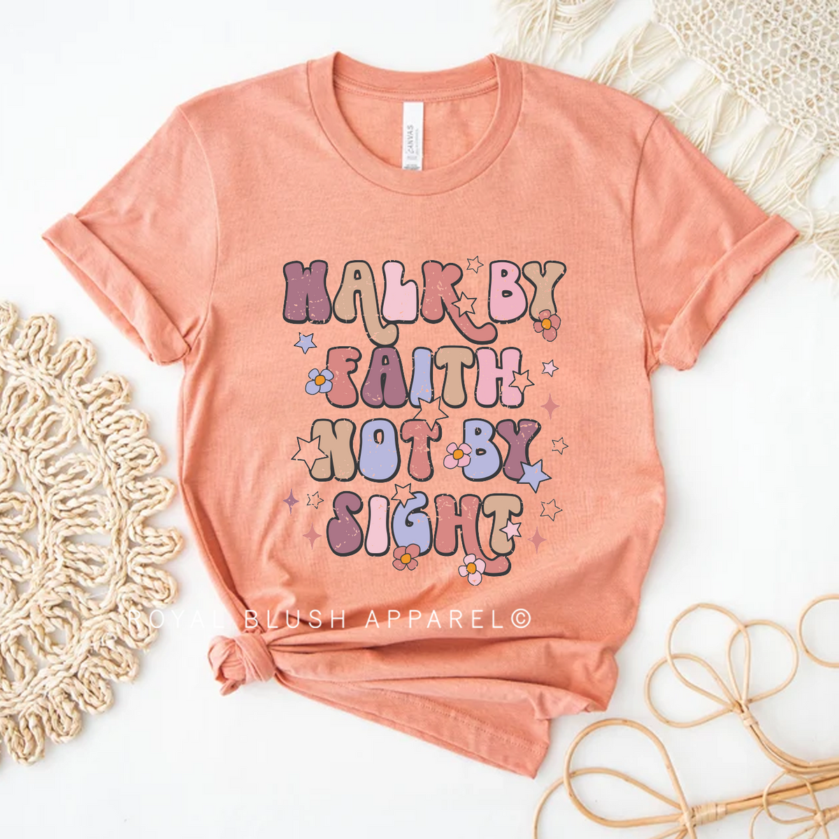 Walk By Faith Graphic T-Shirt