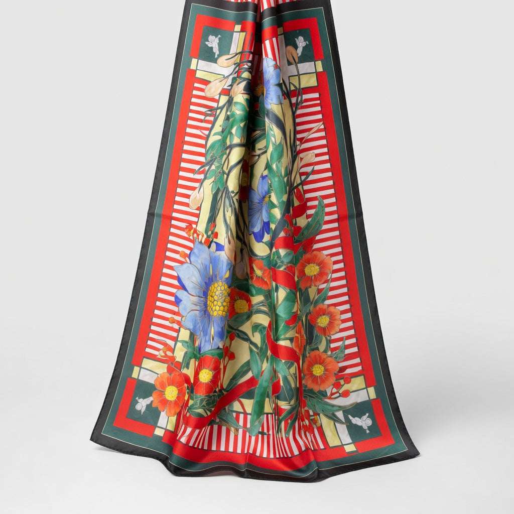 Square Scarf (Garden Remembers) Batik