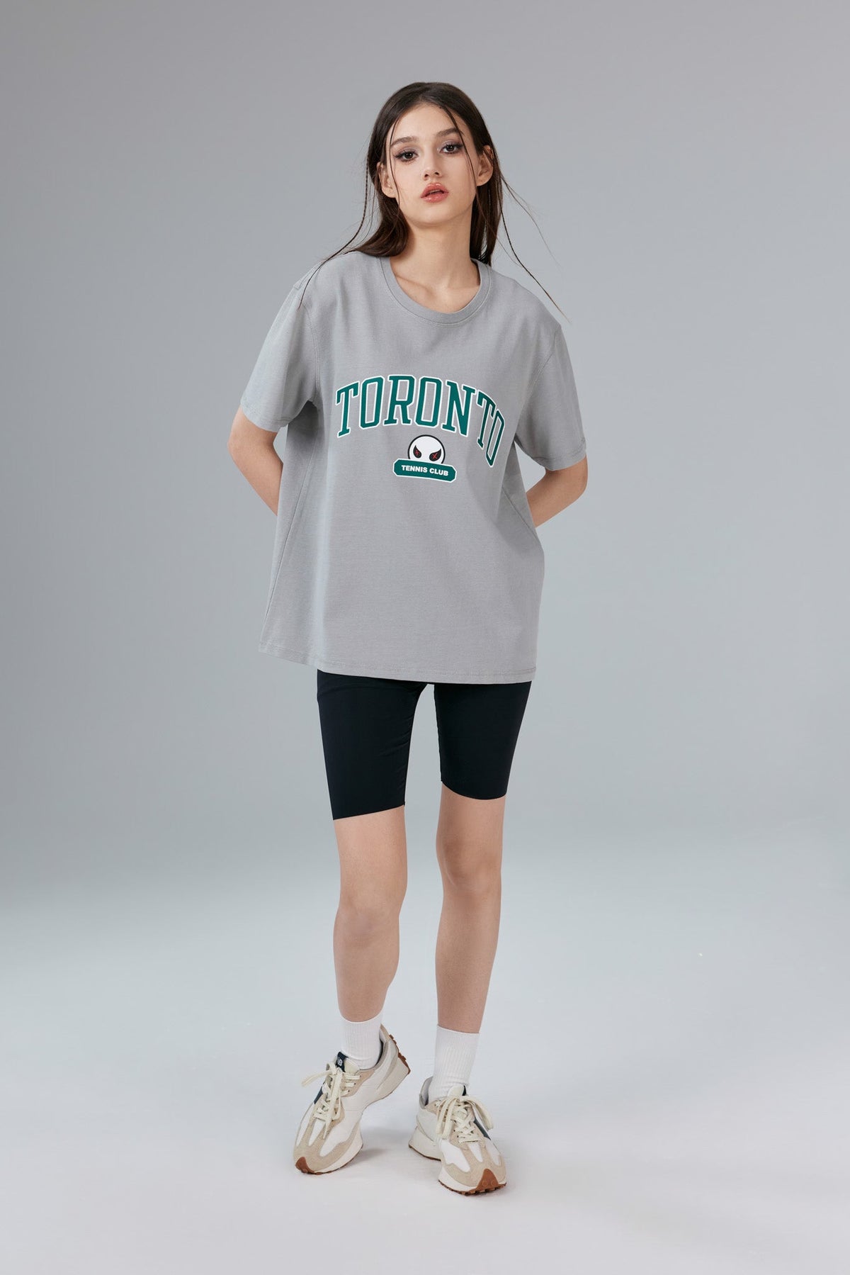 Toronto Stonewashed Grey Tee