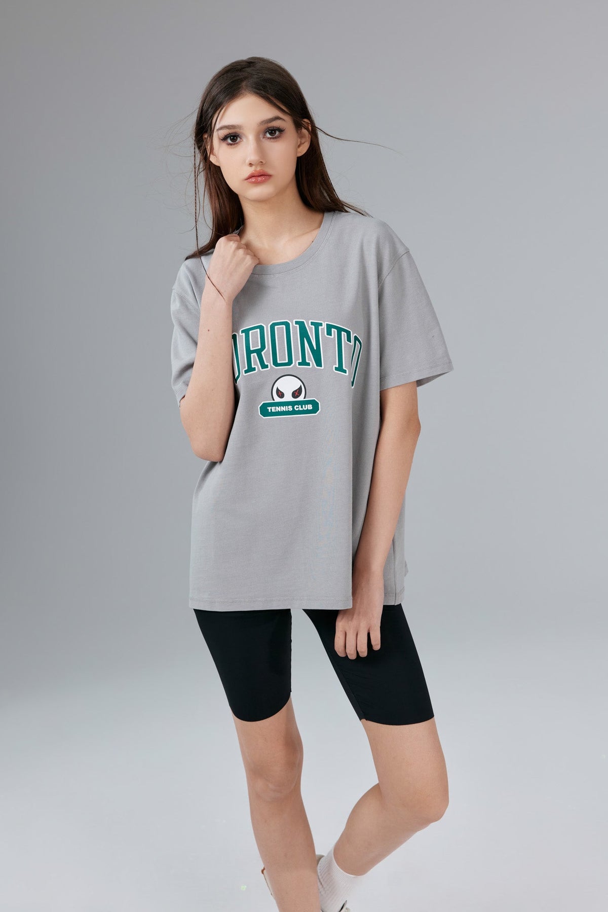 Toronto Stonewashed Grey Tee