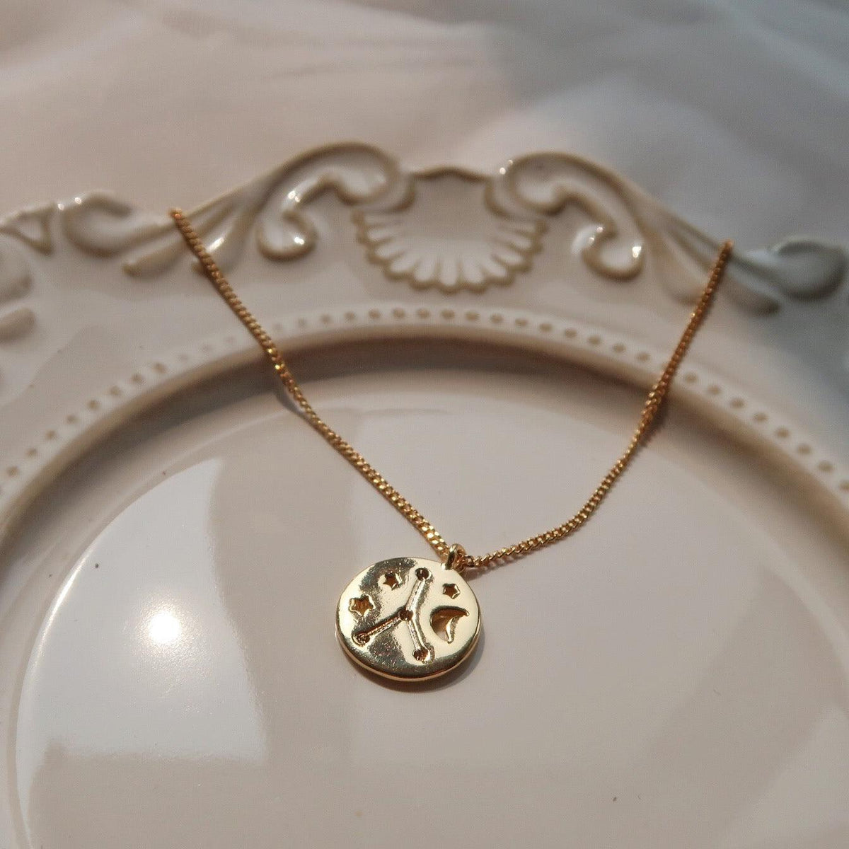 [Sample Sale] Zodiac Coin Necklace